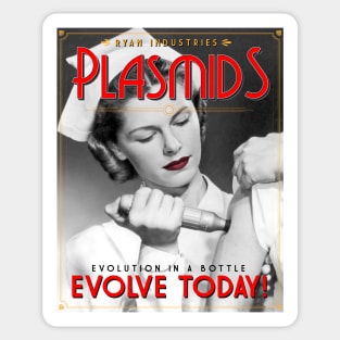 Plasmid Poster Sticker